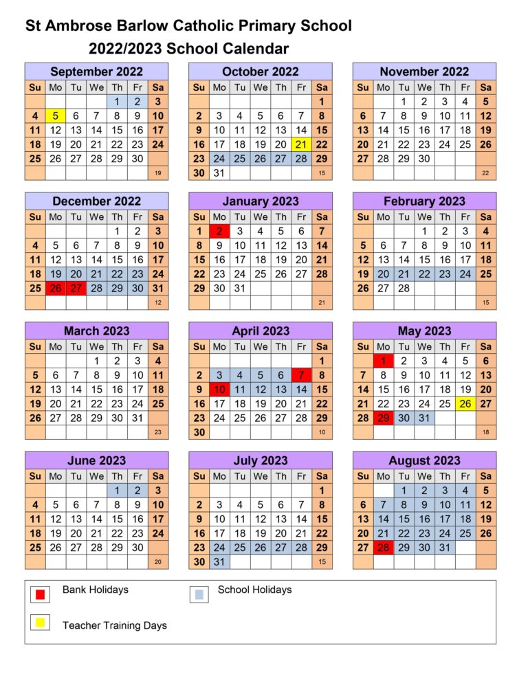 term-dates-st-ambrose-barlow-catholic-primary-school